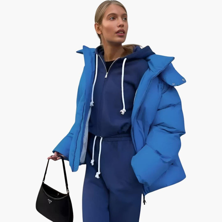 Warm and Stylish Oversized Puffer for Women - MayfairMode