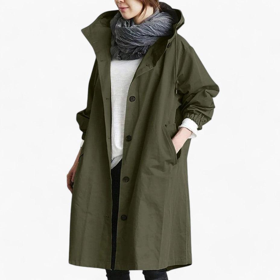 Waterproof Rain Trenchcoat Jacket for Women - MayfairMode