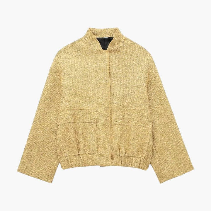 Classic Tweed Wool Jacket for Women - MayfairMode