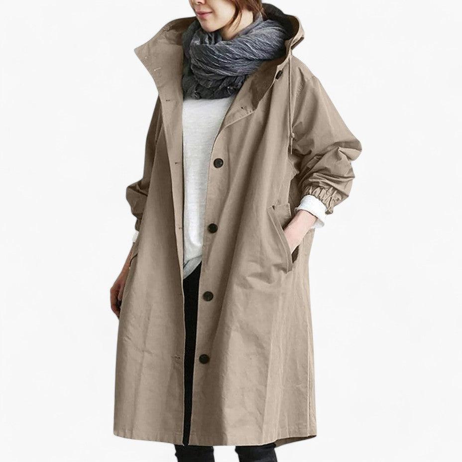 Waterproof Rain Trenchcoat Jacket for Women - MayfairMode