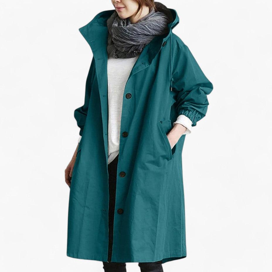 Waterproof Rain Trenchcoat Jacket for Women - MayfairMode